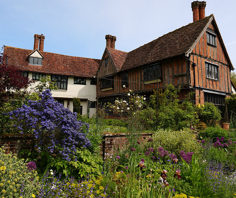 Otley Hall and garden